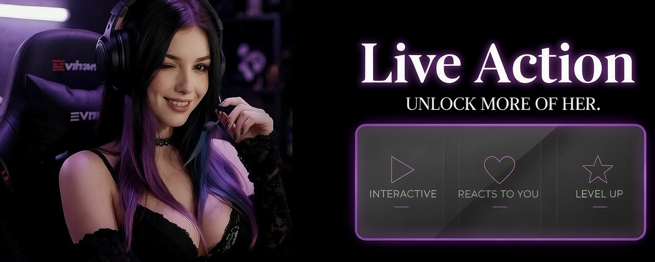 Live Action: Videos, die auf dich reagieren